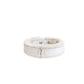 Arctic Frost Fur Leather Dog Collar