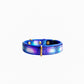 Galaxy Double Padded Leather Dog Collar